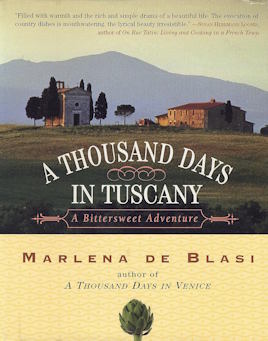 book cover image of A Thousand Days in Tuscany by Marlena de Blasi